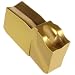 Sandvik Coromant Q-Cut 151.2 Carbide Parting Insert, GC235 Grade, Multi-Layer Coating, 5F Chipbreaker, 1 Cutting Edge, R151.2-300 12-5F, 0.0039" Corner Radius, 30 Insert Seat Size (Pack of 10)