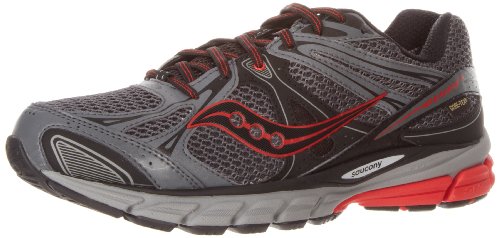 Saucony Men's Guide 6 GTX Running Shoe,Grey/Red,9.5 M US Saucony Men's Guide 6 GTX Running Shoe,Grey/Red,9.5 M US
