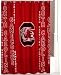 South Carolina Fighting Gamecocks Bathroom Shower Curtain NCAA College Athletics