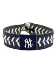 Sports: MLB New York Yankees Team Color Baseball Bracelet - GameWear