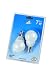 Trio 97620 Energiespar-Leuchtmittel / 2er Blister / Miniglobe / E14 7 W 2700K / dia. 50 mm