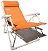  : Strathwood Adjustable Beach and Pool Lounge Chair, Orange