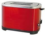 2 Slice Toaster in Red Steel  from Lloytron