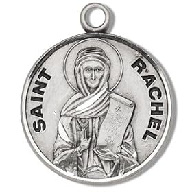 St. Rachel - Sterling Silver Medal (18" Chain)