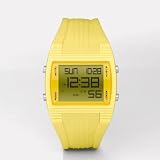Fossil Digital Yellow Crystal Dial Watch