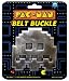 Pac-Man Chrome Ghost Belt Buckle