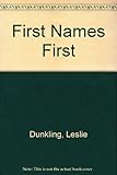 First names first