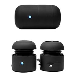 Chill Pill Mobile Speakers iPod/MP3 Players &amp; Laptops - Black