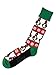 Alfani Holiday Print Socks Green One Size