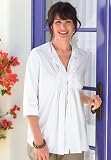 JL Studio? Feminine Pintucked Stretch Shirt