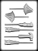 boat/tools sucker Hard Candy Mold: 3 Count