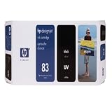 HEWLETT PACKARD 83 1 x black 680 ML UV Ink Printer Cartridge For HP DesignJet 5000 and 5500 Series