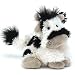 Jellycat Tiny Truffles Friesian Cow Black White 5