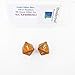 Gold Glitter Dice with Silver Numbers D8 Aprox 16mm (5/8in) Pack of 2 Wondertrail