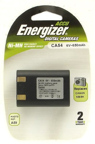 Energizer CA54 Digitalkamera-Akku (baugleich mit Canon NB-5H) Preisvergleich