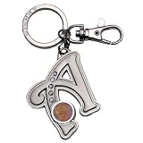 Tinker Bell Letter A Pewter Key Chain