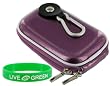 Hard Shell Carrying Case (Candy Lilac) for Nikon Coolpix S3000 12 MP Digital Camera Blue