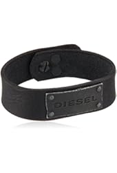 Diesel Men's Leather Cuff Bracelet