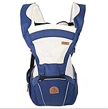 ベビーゴー　抱っこひも　リュック式　オールシーズン　通気性よく　抱っこ紐　おんぶ　欧米大流行　802ネイビー