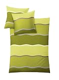 Kleine Wolke 6105603952 Bettw&auml;sche San Diego / 135 x 200 cm und 80 x 80 cm / 2-teilig, palme