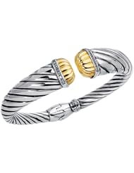 18K Gold & Sterling Silver Cuff