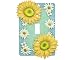 SUNFLOWER Daisy Single SWITCHPLATE COVER Home Decor