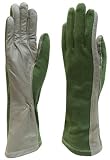 Olive Drab Military/Tactical Flight Gloves (Nomex)