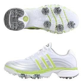 Buy adidas Ladies Powerband Sport - White Metallic Silver Appletini by adidas