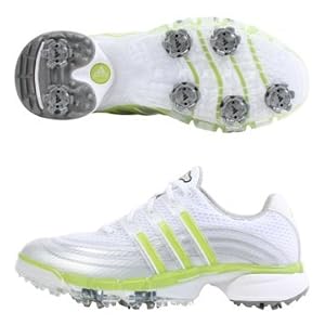 Buy adidas Ladies Powerband Sport - White Metallic Silver Appletini