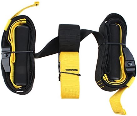 Apgtek Home Gym Portable Suspension Straps for Fitness Exercise Strength Training Body Work Out Trainer