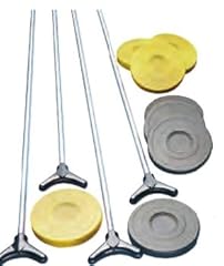 Champion Sports Outdoor Shuffleboard Cue and Puck Set 