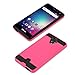 BLU R1 HD 2016 (R0010UU) Case, {NFW} Tough Hybrid + Dual Layer Shockproof Drop Protection Metallic Brushed Case Cover for BLU R1 HD (R0010UU)(VGC Pink)