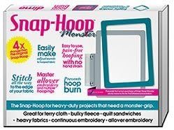 5x7 Monster Snap hoop for Embroidery Machine Brother Dream Maker XE, Dreamweaver, Quattro 6000D 6700D 4500D 4750D 4000D 2800D 2500D 1500D Innovis 5000 by Snap Hoop