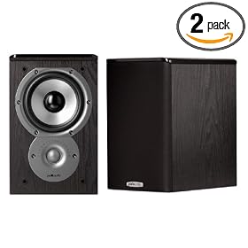 Polk Audio TSi100 Bookshelf Speakers (Pair, Black)
