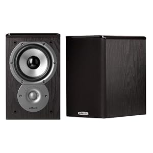 Polk Audio TSi100 Bookshelf Speakers (Pair, Black)