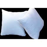 65cm x 65cm Luxury Square Euro Continental Bounce Back Jaquard Pillow Pair