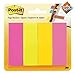 Post-it 670083 Page Markers 7/8-Inch x 2 7/8-Inch Assorted Colors 200 Sheets (671-4AU)