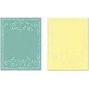 Sizzix Textured Impressions Embossing Folders 2PK - Ornate Frames Set by Rachael Bright