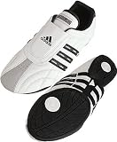 Adidas Martial Arts Shoes - LUXE - White/Black Stripes Adidas Martial Arts Shoes - LUXE - White/Black Stripes