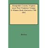 Hampshire County, Virginia (now West Virginia) : Volume I, Minute Book Abstracts, 1788-1802