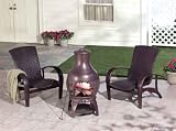 ACE Hardware- OUTDOOR FIREPITS SRCH06 LIVING ACCENTS CAST IRON CHIMENEA 42