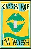 Kiss Me I'm Irish Decorative Switchplate Cover