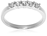14k White or Yellow Gold 5-Stone Diamond Ring (1/3 cttw, H Color, SI2 Clarity)