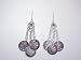 Silver 3 Coin Earrings