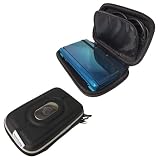 igadgitz Hartschalentasche Hardcase aus EVA-Stoff: Etui Schutzhülle Tasche Hülle Case in Schwarz für Nintendo 3DS