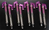 MSR4 Shock Set w / Piggyback, Purple: S21, S25 - B0006O47ZE