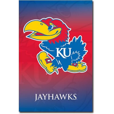 (22x34) Kansas University Jayhawks NCAA Sports Poster Print