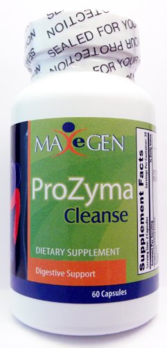 Best Flora 60 Cap Probiotic, Digestive Enzyme, and Fiber Colon Health Veggie Capsule Daily Cleanse Supplement ProZymaCleanse From Liberty Health Network. Psyllium Seed Husk, Pancreatin, Inulin, Lactibacillus Acidophilus, Bifidobacterium Longum, Lactobacillus Salivarius, Lactobacillus Casei with No Harmfull Fillers