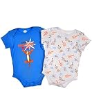 Winnie the Pooh "Something To Do!" 2-Pack Bodysuits (Sizes 0M - 9M) - blue, 3 - 6 months