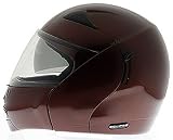 Eclipse Black Cherry Full Face DOT Modular Motorcycle Helmet